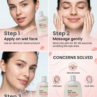 OLAMOR Rose BHA Pore Cleanser Gel - 120gm