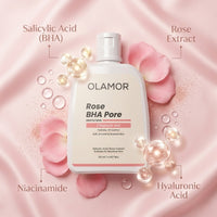 OLAMOR Rose BHA Pore Cleanser Gel - 120gm