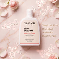 OLAMOR Rose BHA Pore Cleanser Gel - 120gm