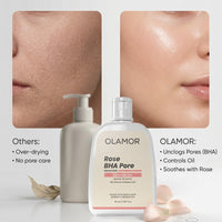 OLAMOR Rose BHA Pore Cleanser Gel - 120gm