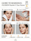 OLAMOR Vitamin C Face Serum - Improves Skin Whitening Tone - 30ml