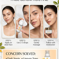 OLAMOR Vitamin C Face Serum - Improves Skin Whitening Tone - 30ml