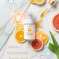 OLAMOR Vitamin C Face Serum - Improves Skin Whitening Tone - 30ml