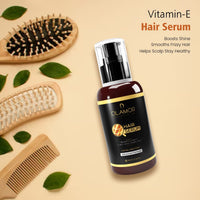 OLAMOR Vitamin-E Hair Serum with Macadamia Oil for Frizzy Hair & Healthier Hair Growth - 100ml