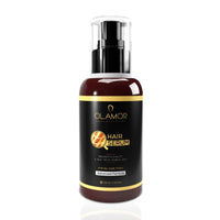 OLAMOR Vitamin-E Hair Serum with Macadamia Oil for Frizzy Hair & Healthier Hair Growth - 100ml