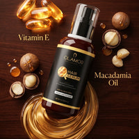 OLAMOR Vitamin-E Hair Serum with Macadamia Oil for Frizzy Hair & Healthier Hair Growth - 100ml