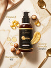 OLAMOR Vitamin-E Hair Serum with Macadamia Oil for Frizzy Hair & Healthier Hair Growth - 100ml
