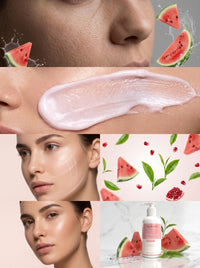 OLAMOR Protective Moisturiser watermelon glow with niaciamide