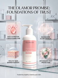 OLAMOR Protective Moisturiser watermelon glow with niaciamide