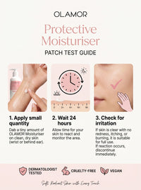 OLAMOR Protective Moisturiser watermelon glow with niaciamide