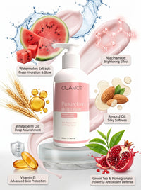 OLAMOR Protective Moisturiser watermelon glow with niaciamide