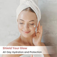 OLAMOR Protective Moisturiser watermelon glow with niaciamide