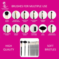 Majestique Charming Makeup Brush Kit Kit