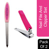 Majestique Nail File And Clipper Set Combo