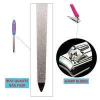 Majestique Nail File And Clipper Set Combo