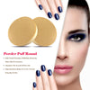 Majestique Cotton Powder Puffs With 2 Free Cosmetic Sticks Combo