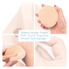 Majestique Cotton Powder Puffs With 2 Free Cosmetic Sticks Combo