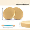 Majestique Cotton Powder Puffs With 2 Free Cosmetic Sticks Combo
