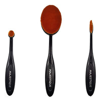 Majestique Supple Oval Makeup Brushes Set 1 Kit