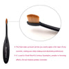 Majestique Supple Oval Makeup Brushes Set 3 Kit
