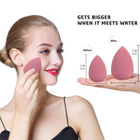 Majestique Beauty Blender Sponge Set with Egg Case 1 Piece