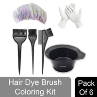 Majestique Hair Dye Brush Coloring Kit Kit