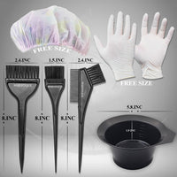 Majestique Hair Dye Brush Coloring Kit Kit