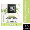 Pee Safe 100% Organic Cotton, Biodegradable Panty Liners