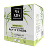 Pee Safe 100% Organic Cotton, Biodegradable Panty Liners