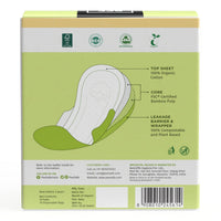 Pee Safe Organic Cotton, Biodegradable Sanitary Pads