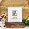 Pee Safe Organic Cotton, Biodegradable Sanitary Pads