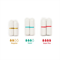 Pee Safe Organic Cotton Tampon 16 Tampons