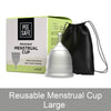 Pee Safe Reusable Menstrual Cup with Medical Grade Silicone for Women Extra Small 1 Piece