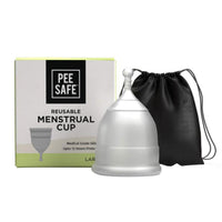 Pee Safe Reusable Menstrual Cup with Medical Grade Silicone for Women Extra Small 1 Piece