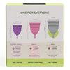 Pee Safe Reusable Menstrual Cup with Medical Grade Silicone for Women Extra Small 1 Piece