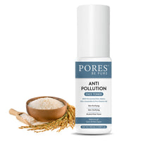 PORES Be Pure Anti-Pollution Face Toner With Fermented Rice Water, Skin Ceramides & Pro-Vitamin B3 100 ml