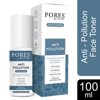 PORES Be Pure Anti-Pollution Face Toner With Fermented Rice Water, Skin Ceramides & Pro-Vitamin B3 100 ml