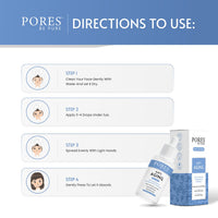 PORES Be Pure Anti Aging Face Serum With Soy Peptides, Pomegranate & Ceramides 30 ml