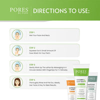 PORES Be Pure Cucumber & Aloe Vera Face Wash With Cucumber Extract, Aloe Vera & Geranium Seed Oil 100 ml