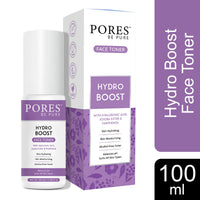 PORES Be Pure Hydro Boost Face Toner With Hyaluronic Acid, Jojoba Ester & Panthenol 100 ml