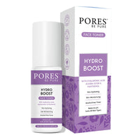 PORES Be Pure Hydro Boost Face Toner With Hyaluronic Acid, Jojoba Ester & Panthenol 100 ml