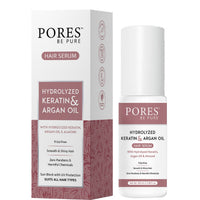 PORES Be Pure Hydrolyzed Keratin & Argan Hair Oil With Olive Oil 100 ml