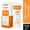 PORES Be Pure Saffron & Honey Face Wash With Hydrolyzed Honey, Indian Saffron & Milk Proteins 100 gm