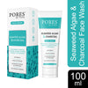 PORES Be Pure Seaweed Algae & Charcoal Face Wash With Bamboo Charcoal Powder, Organic Seaweed Powder & Vetiver Grass 100 ml
