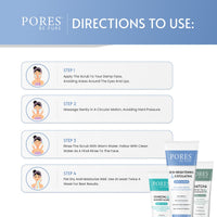 PORES Be Pure Skin Brightening & Exfoliating Face Scrub With Alpha Arbutin, Lactic Acid & Glutathione 100 gm
