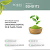 PORES Be Pure Matcha Green Tea & Chamomile Gel Face Scrub With Organic Matcha Green Tea Powder, Chamomile Essential Oil & Ylang 100 ml