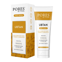 PORES Be Pure Ubtan Face Wash With Hydrolyzed Honey, Turmeric & Sandalwood 100 gm
