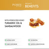 PORES Be Pure Ubtan Face Wash With Hydrolyzed Honey, Turmeric & Sandalwood 100 gm