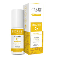 PORES Be Pure Vitamin C Face Toner With Vitamin C, Niacinamide & Jojoba Ester 100 ml