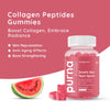 Purna Gummies Collagen Peptides, Skin Rejuvenation, Anti-Aging & Bone Strength, Watermelon Flavor, 1 Daily, 30 Gummies - Sampurna